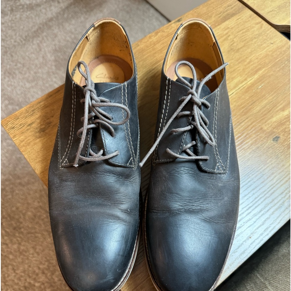 Men’s Clark Derby Oxford leather Size 13 1825